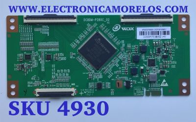 T-CON PARA TV VIZIO / NUMERO DE PARTE 8P30D0276500A / DCBDM-P280C_02 / CC500PV7D / E511912 / PANEL TPT500WR-PV7D.Q REV:S2M / DISPLAY CC500PV7D VER.01 / MODELO M50Q6-J01 / M50Q6-J01 LTCUG6